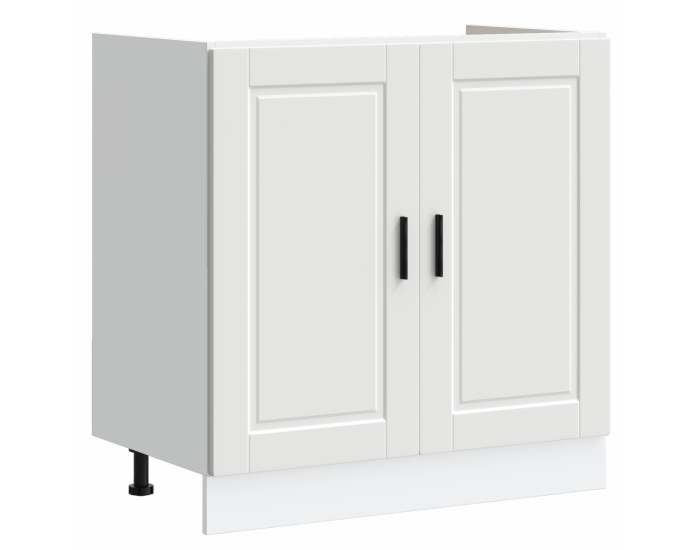 Sonata H Мивка с шкаф Porto 2 pcs Бяло 80 x 46 x 84.5 см Инженерно дърво