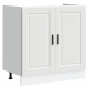 Sonata H Мивка с шкаф Porto 2 pcs Бяло 80 x 46 x 84.5 см Инженерно дърво