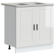 Sonata H Мивка с шкаф Porto 2 pcs Бяло 80 x 46 x 84.5 см Инженерно дърво