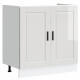 Sonata H Мивка с шкаф Porto 2 pcs Бяло 80 x 46 x 84.5 см Инженерно дърво