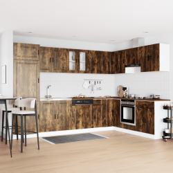 Sonata H Мивка с шкаф с врата Porto 2 pcs Кафяво 80 x 46 x 84.5 см - Dulapuri de baie