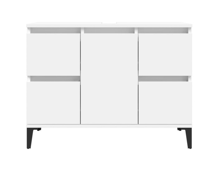 Sonata Dulap de chiuvetă, alb, 80x33x60 cm, lemn prelucrat
