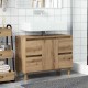 Sonata H Шкаф за мивка Artisan Oak 80x33x60 cm Инженерна дървесина
