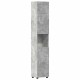 Sonata Set dulap baie TULUM Gri din beton 37 x 31,5 x 203 cm