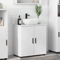 Sonata H Шкаф за баня с рафт Бяло 61 x 35 x 64 см Инженерно дърво - Dulapuri de baie