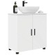 Sonata Dulap de Baie Alb 61 x 35 x 64 cm Lemn prelucrat, Metal