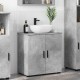 Sonata H Шкаф за баня Бетонно сиво 61 x 35 x 64 см Инженерно дърво