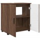 Sonata H Шкаф за баня с рафт Кафяв дъб 61 x 35 x 64 см Инженерно дърво