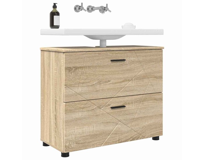 Sonata Dulap de Baie Stejar Sonoma 76,5 x 35 x 64 cm