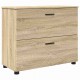 Sonata H Шкаф за баня дъб сонома 76.5 x 35 x 64 см Инженерно дърво