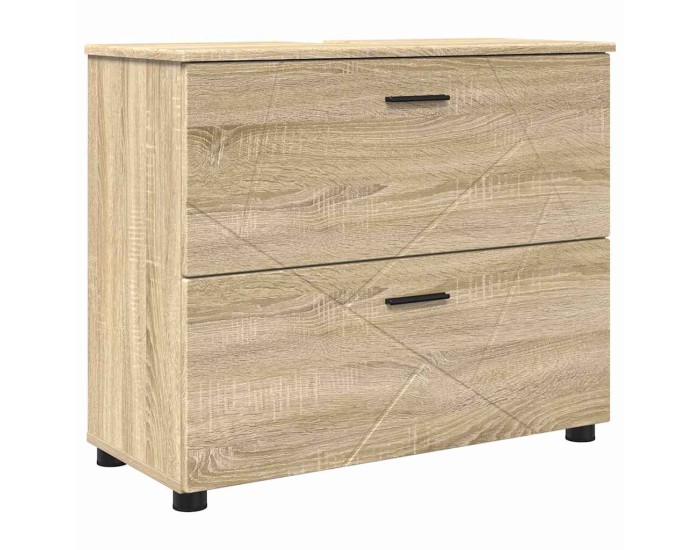 Sonata Dulap de Baie Stejar Sonoma 76,5 x 35 x 64 cm