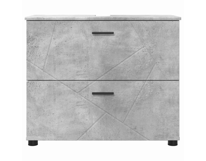 Sonata Dulap de Baie Gri din beton 76,5 x 35 x 64 cm