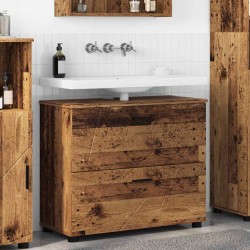 Sonata H Шкаф за баня Старо дърво 76.5 x 35 x 64 см Инженерно дърво - Dulapuri de baie