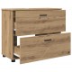Sonata H Шкаф за баня дъб артизан 76.5 x 35 x 64 см Инженерно дърво