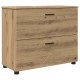 Sonata H Шкаф за баня дъб артизан 76.5 x 35 x 64 см Инженерно дърво