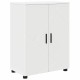 Sonata Dulap de Baie Alb 60 x 35 x 80 cm Lemn prelucrat, Metal