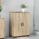 Sonata H Шкаф за баня с рафт дъб сонома 60 x 35 x 80 см Инженерно дърво