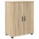 Sonata H Шкаф за баня с рафт дъб сонома 60 x 35 x 80 см Инженерно дърво