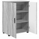 Sonata H Шкаф за баня с рафт Сив сонома 60 x 35 x 80 см Инженерно дърво