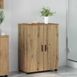 Sonata H Шкаф за баня с рафт дъб артизан 60 x 35 x 80 см Инженерно дърво - Dulapuri de baie