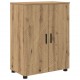 Sonata H Шкаф за баня с рафт дъб артизан 60 x 35 x 80 см Инженерно дърво