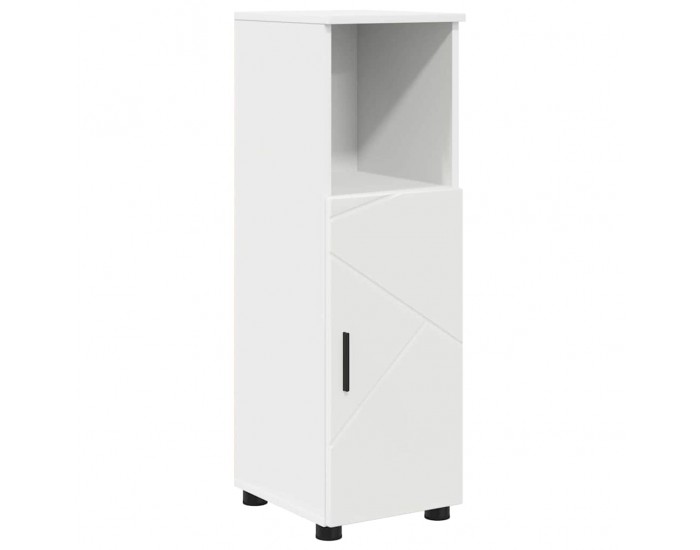 Sonata H Шкаф за баня с рафт Бяло 30 x 35 x 95 см Инженерно дърво