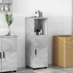 Sonata H Шкаф за баня Бетонно сиво 30 x 35 x 95 см Инженерно дърво - Dulapuri de baie