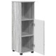 Sonata Dulap de Baie Gri Sonoma 30 x 35 x 95 cm Lemn prelucrat, Metal