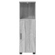 Sonata Dulap de Baie Gri Sonoma 30 x 35 x 95 cm Lemn prelucrat, Metal