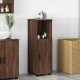 Sonata H Шкаф за баня с рафт Кафяв дъб 30 x 35 x 95 см Инженерно дърво