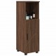 Sonata H Шкаф за баня с рафт Кафяв дъб 30 x 35 x 95 см Инженерно дърво