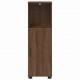 Sonata H Шкаф за баня с рафт Кафяв дъб 30 x 35 x 95 см Инженерно дърво