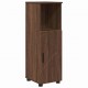Sonata H Шкаф за баня с рафт Кафяв дъб 30 x 35 x 95 см Инженерно дърво
