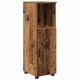 Sonata H Шкаф за баня с рафт Старо дърво 30 x 35 x 95 см Инженерно дърво