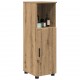 Sonata H Шкаф за баня с рафт дъб артизан 30 x 35 x 95 см Инженерно дърво