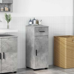 Sonata H Шкаф за баня Бетонно сиво 30 x 35 x 80 см Инженерно дърво - Dulapuri de baie