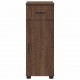Sonata H Шкаф за баня с врата Кафяв дъб 30 x 35 x 80 см Инженерно дърво