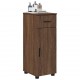Sonata H Шкаф за баня с врата Кафяв дъб 30 x 35 x 80 см Инженерно дърво