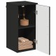 Sonata Dulap de Baie Negru 30 x 31,5 x 61 cm Lemn prelucrat, Metal