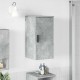 Sonata H Шкаф за баня Бетонно сиво 30 x 31.5 x 61 см Инженерно дърво