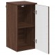 Sonata H Шкаф за баня Кафяв дъб 30 x 31.5 x 61 см Инженерно дърво