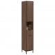 Sonata H Висок шкаф за баня Кафяв дъб 31.5 x 33 x 190 см Инженерно дърво