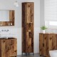Sonata H Висок шкаф за баня с чекмедже Старо дърво 31.5 x 33 x 190 см
