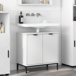 Sonata H Шкаф за мивка в баня Бяло 60.5 x 33.5 x 61 см Инженерно дърво - Dulapuri de baie