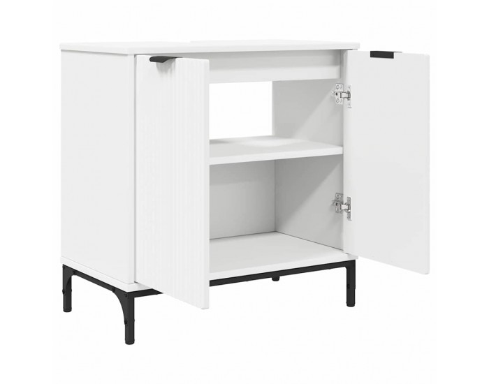 Sonata H Шкаф за мивка в баня Бяло 60.5 x 33.5 x 61 см Инженерно дърво
