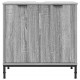 Sonata H Шкаф за мивка в баня с врата Сив сонома 60.5 x 33.5 x 61 см