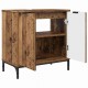 Sonata H Шкаф за мивка в баня с врата Старо дърво 60.5 x 33.5 x 61 см