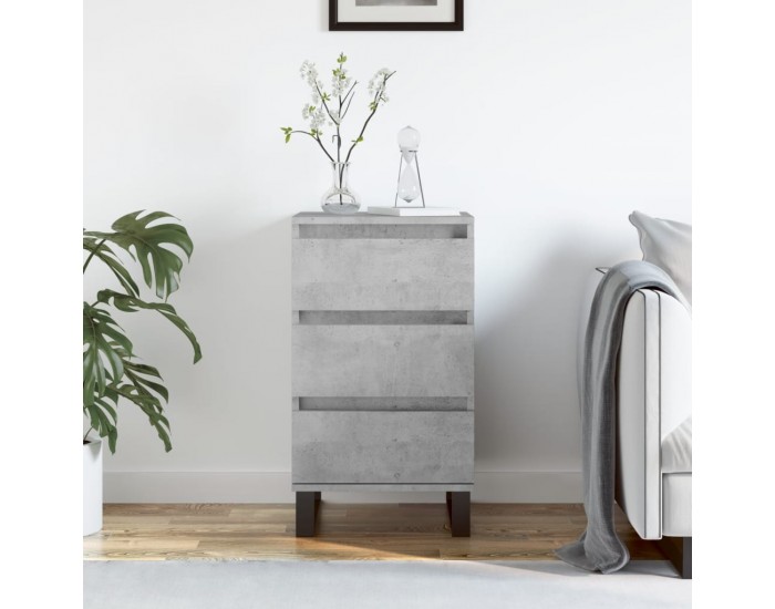 Sonata H Бюфет бетонно сив 40x35x70 см инженерно дърво