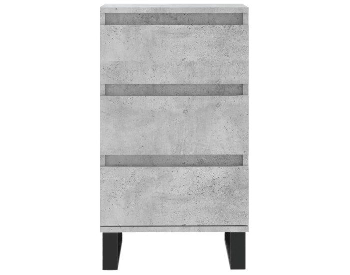 Sonata Servantă, gri beton, 40x35x70 cm, lemn prelucrat