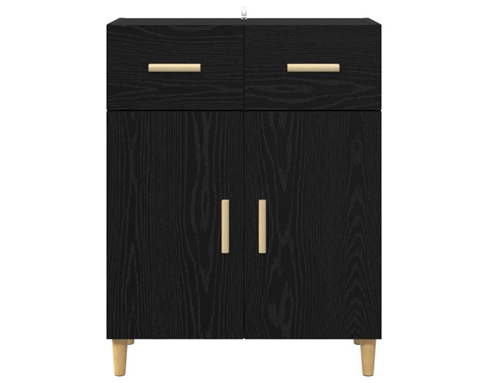 Sonata Bufet Stejar negru 34 x 69.5 x 89 cm Lemn prelucrat